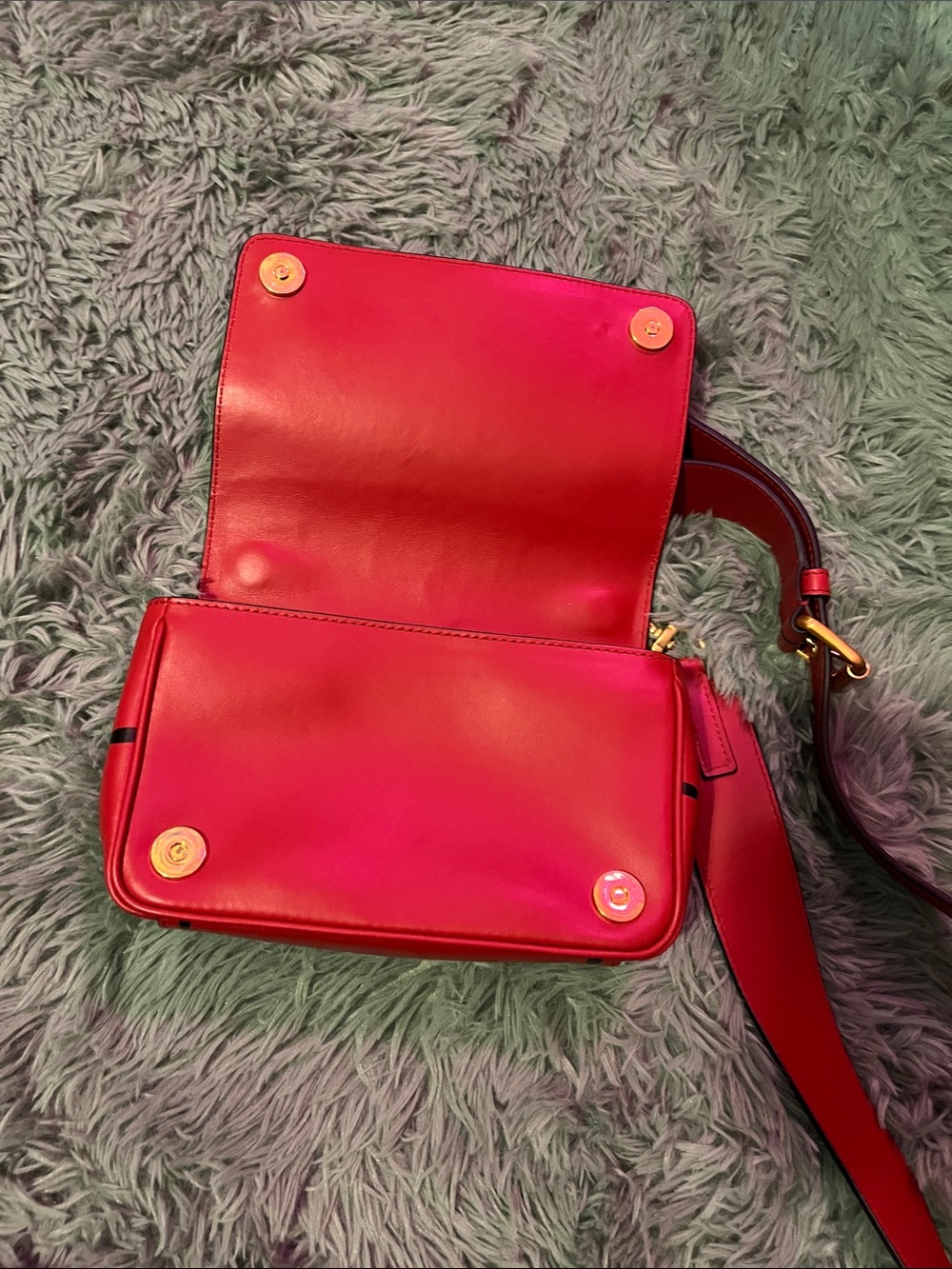 Moschino Resort 2019 Leather Crossbody Bag - Picture 4 of 8